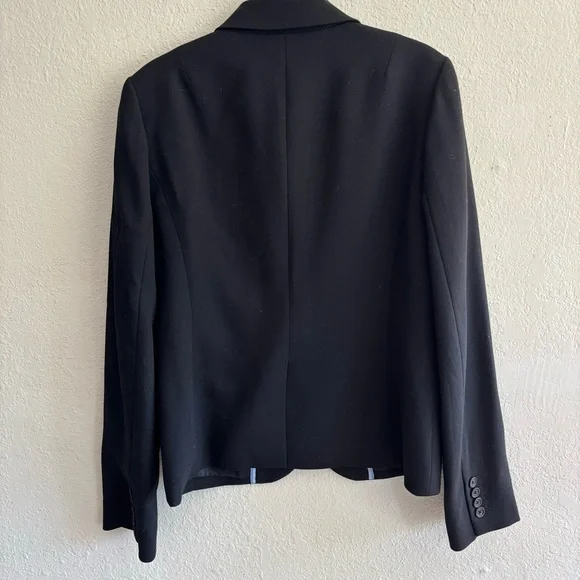 J. Crew black wool blazer - size 8 - Picture 3 of 4